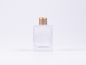 Preview: Klarglasflasche Miro 50 ml - Tropfmontur Gold